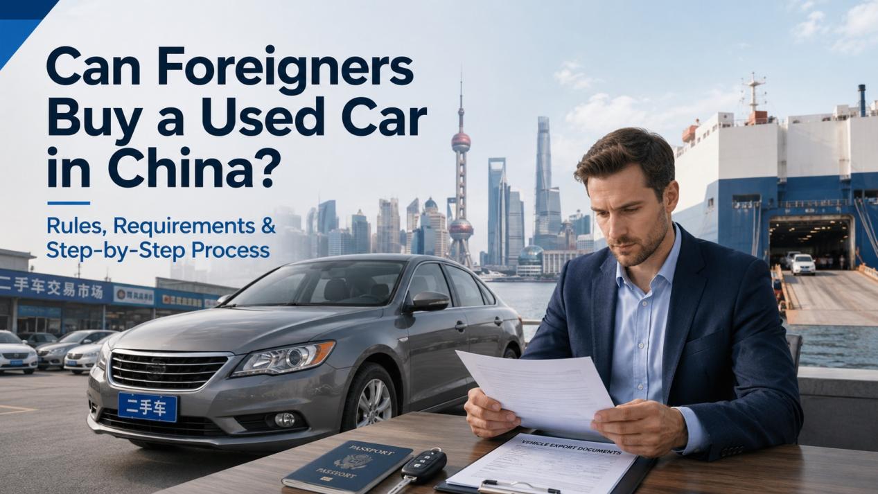 Can Foreigners Buy a Used Car in China? Rules, Requirements & Step-by-Step Process